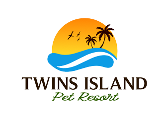 Twins Island Pet Resort logo design by bougalla005