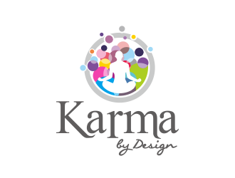 Karma by Design logo design by YONK