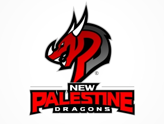 New Palestine Dragons logo design by sgt.trigger