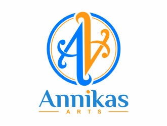 Annikas Arts logo design by mutafailan
