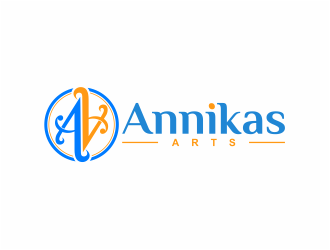 Annikas Arts logo design by mutafailan