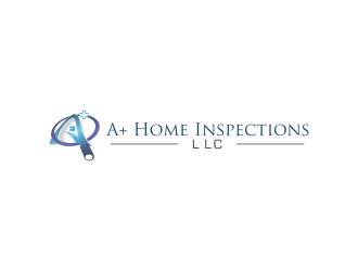 A+ (or A plus)  Home Inspections LLC logo design by rifted