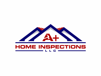 A+ (or A plus)  Home Inspections LLC logo design by mutafailan