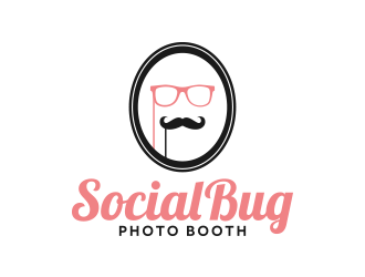 Social Bug Photo Booth logo design by lexipej