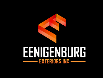 Eenigenburg Exteriors Inc logo design by grea8design