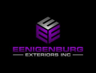 Eenigenburg Exteriors Inc logo design by ubai popi