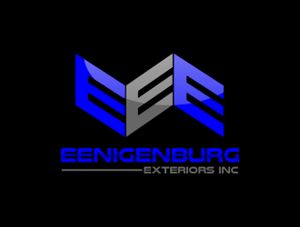 Eenigenburg Exteriors Inc logo design by qqdesigns