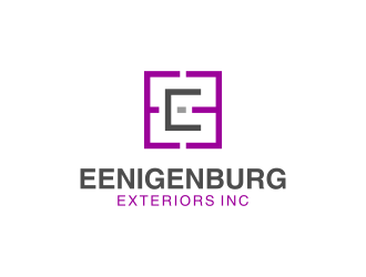 Eenigenburg Exteriors Inc logo design by Panara