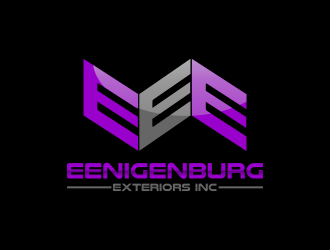 Eenigenburg Exteriors Inc logo design by qqdesigns