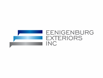 Eenigenburg Exteriors Inc logo design by mutafailan