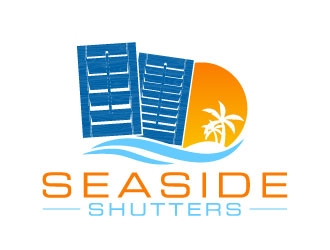 Seaside Shutters logo design by daywalker
