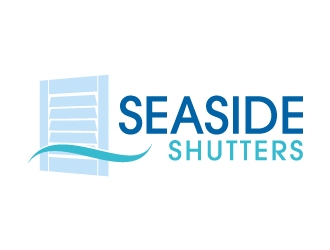 Seaside Shutters logo design by kgcreative