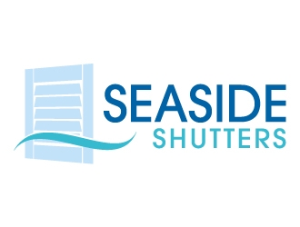 Seaside Shutters logo design by kgcreative