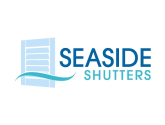 Seaside Shutters logo design by kgcreative