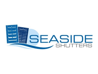 Seaside Shutters logo design by daywalker