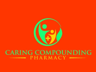 Caring Compounding Pharmacy logo design by tec343