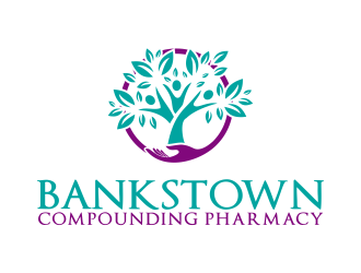 Caring Compounding Pharmacy logo design by done