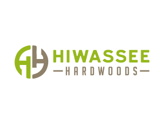 Hiwassee Hardwoods logo design by akilis13