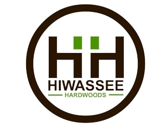 Hiwassee Hardwoods logo design by bougalla005