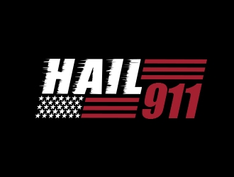 Hail 911 logo design by MarkindDesign