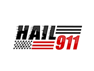 Hail 911 logo design by MarkindDesign