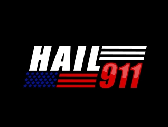Hail 911 logo design by MarkindDesign