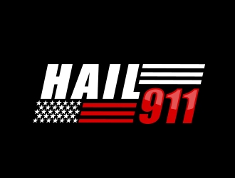 Hail 911 logo design by MarkindDesign