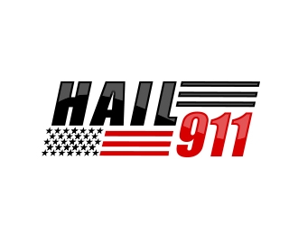 Hail 911 logo design by MarkindDesign