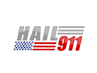 Hail 911 logo design by MarkindDesign