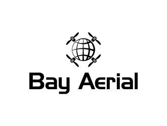 Bay Aerial / www.bayaerial.co.uk logo design by MariusCC