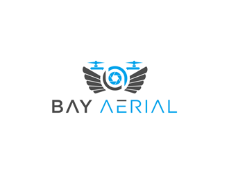 Bay Aerial / www.bayaerial.co.uk logo design by ndaru