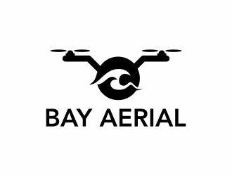 Bay Aerial / www.bayaerial.co.uk logo design by ingepro