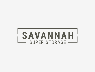Savannah Super Storage logo design by bluepinkpanther_