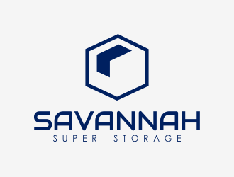 Savannah Super Storage logo design by bluepinkpanther_