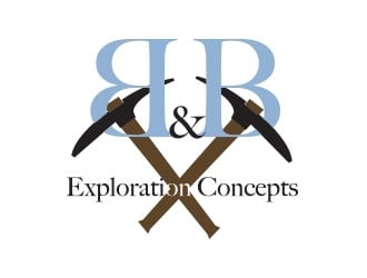 B & B Exploration Concepts  logo design by not2shabby
