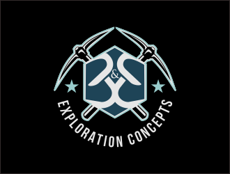 B & B Exploration Concepts  logo design by bosbejo