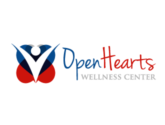 Open Hearts Wellness Center logo design by akilis13