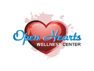 Open Hearts Wellness Center logo design by hallim