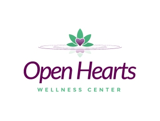 Open Hearts Wellness Center logo design by nemu