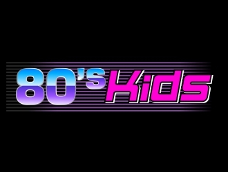 80s Kids or Eighties Kids logo design by b3no
