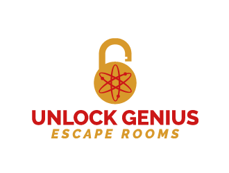 Unlock Genius logo design by manabendra110