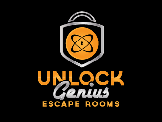 Unlock Genius logo design by akilis13