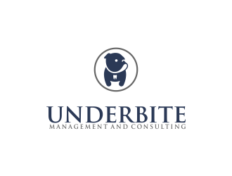 Underbite Management and Consulting logo design by oke2angconcept