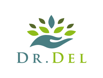 Dr. Del logo design by akilis13