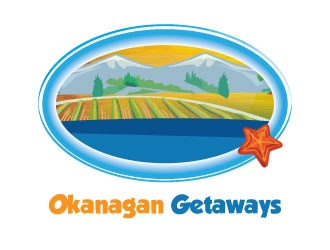 Okanagan Getaways logo design by AYATA