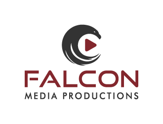 Falcon Media Productions logo design by akilis13
