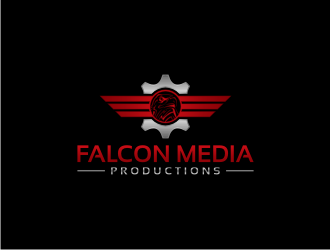 Falcon Media Productions logo design by dewipadi