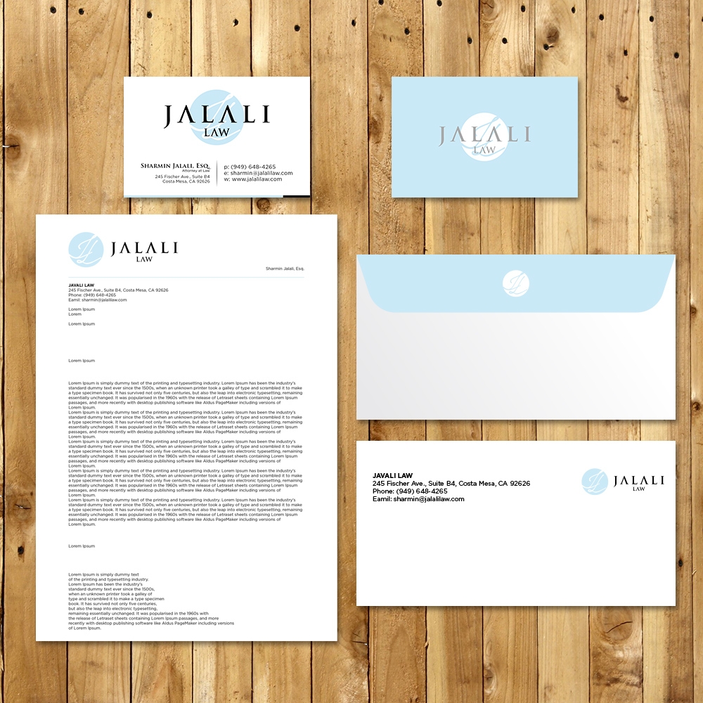 JALALI LAW logo design by torresace