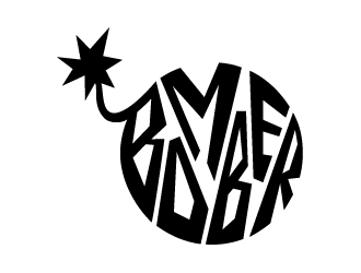 Bomber logo design by Radovan