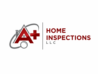 A+ (or A plus)  Home Inspections LLC logo design by agus